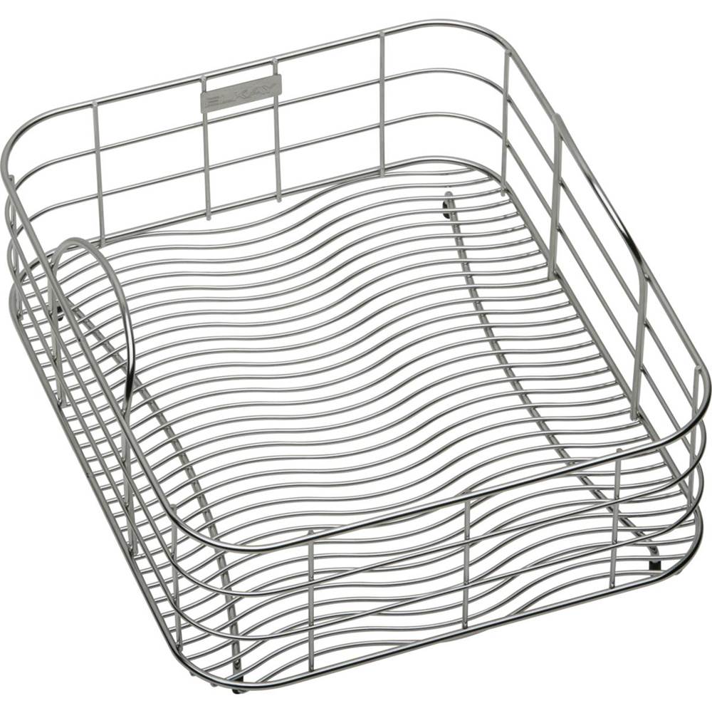 Elkay - Stainless Steel 12-1/2'' x 15'' x 7'' Rinsing Basket - Polished Stainless Steel