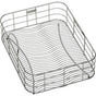 Elkay - Stainless Steel 13'' x 17'' x 7'' Rinsing Basket - Polished Stainless Steel