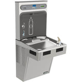 Elkay - ezH2O Bottle Filling Station with Mechanically Activated, Single ADA Cooler Filtered Refrigerated Light Gray - Light Gray Granite