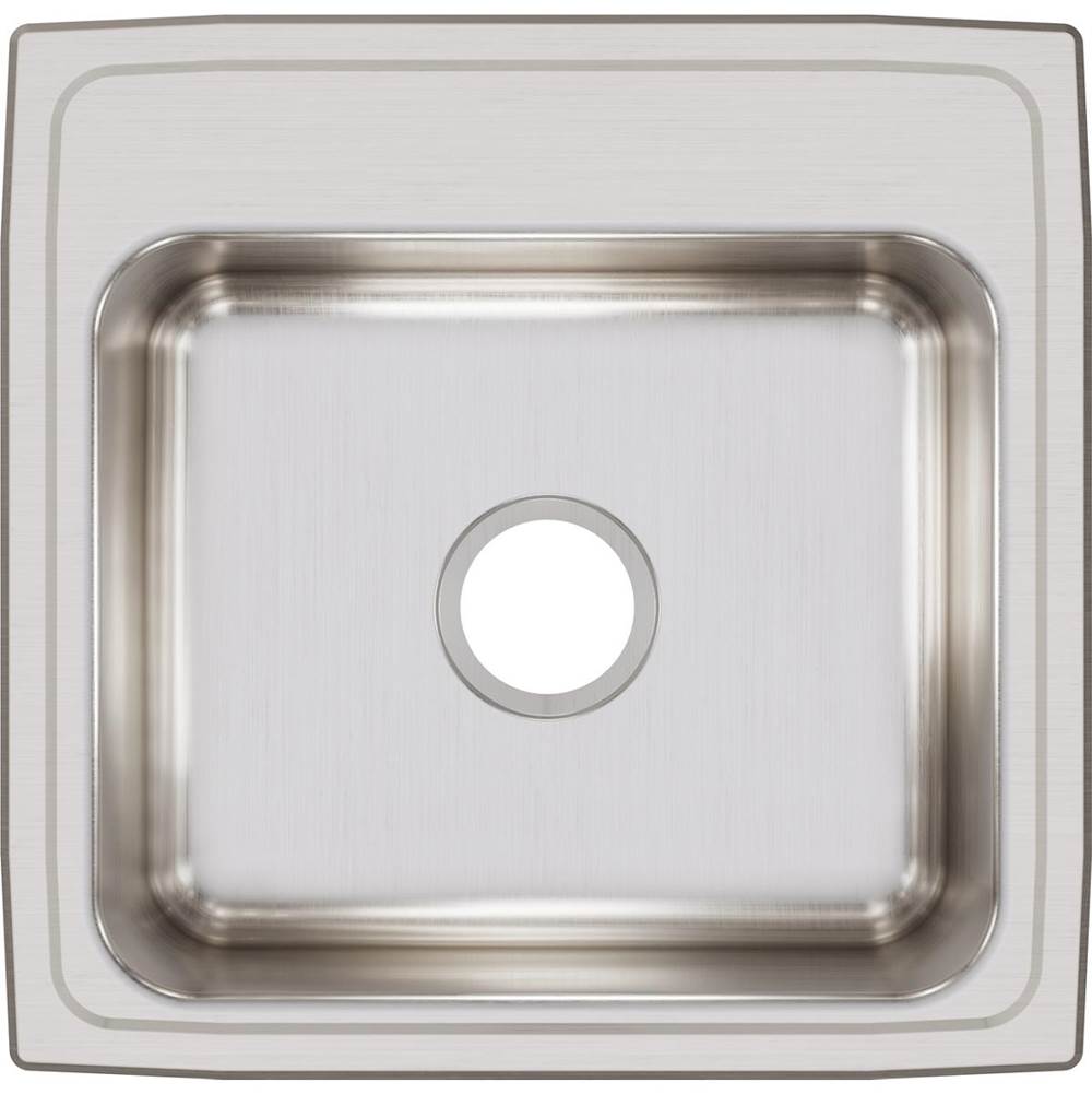 18 Gauge Stainless Steel 19.5'' x 19'' x 7.5'' Single Bowl Drop-in Kitchen Sink