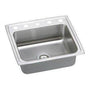 Elkay - 18 Gauge Stainless Steel 22'' x 19.5'' x 7.625'' Single Bowl Drop-in Kitchen Sink