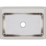 18 Gauge Stainless Steel 31'' x 22'' x 7.625'' Single Bowl Drop-in Kitchen Sink