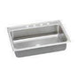 Elkay - 18 Gauge Stainless Steel 31'' x 22'' x 7.625'' Single Bowl Drop-in Kitchen Sink