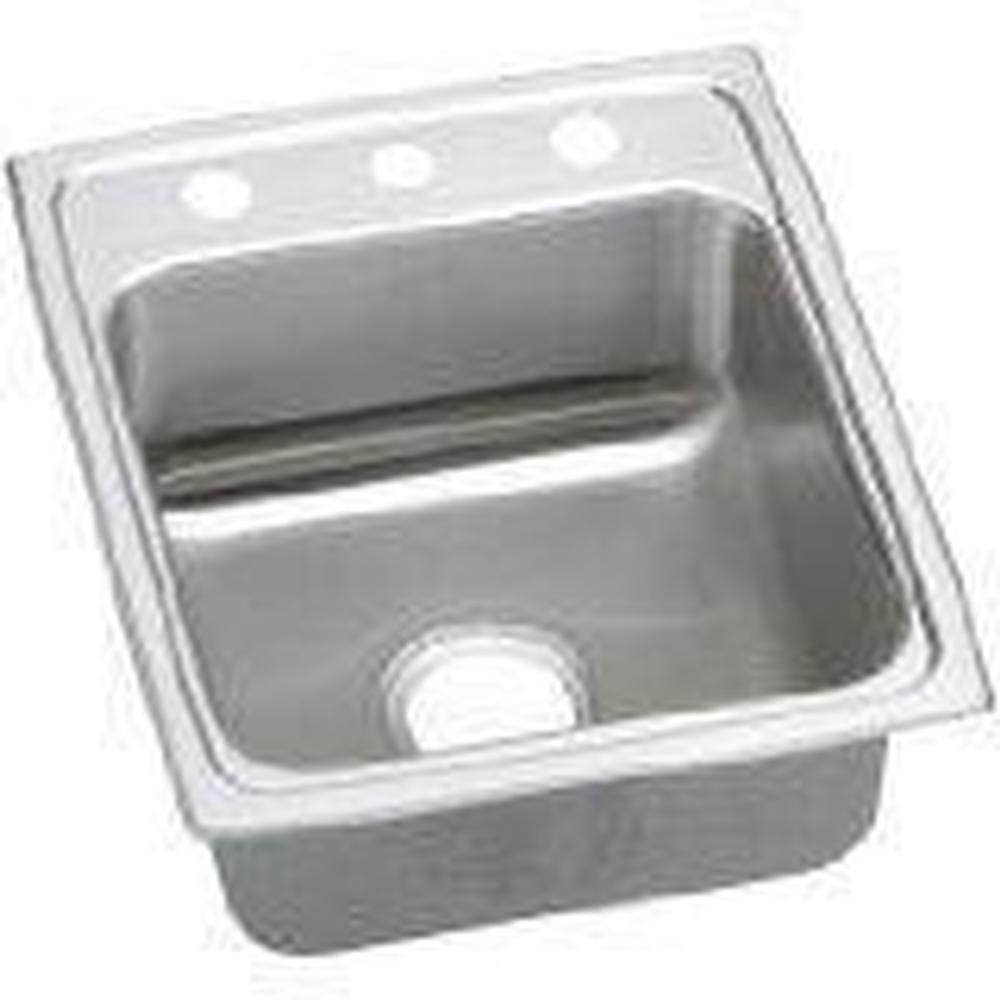 Elkay - 18 Gauge Stainless Steel 17'' x 20'' x 5.5'' Single Bowl Drop-in Kitchen Sink