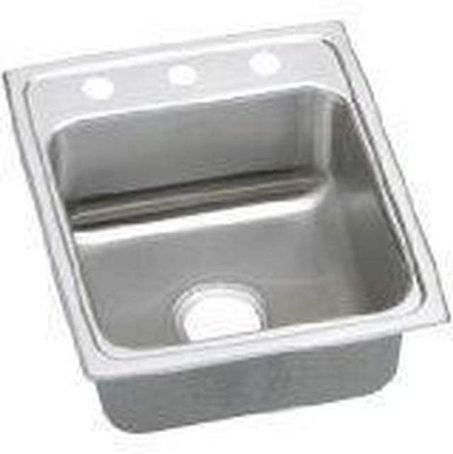 Elkay - 18 Gauge Stainless Steel 17'' x 20'' x 5.5'' Single Bowl Drop-in Kitchen Sink