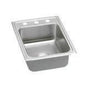 Elkay - 18 Gauge Stainless Steel 17'' x 22'' x 6.5'' Single Bowl Drop-in Kitchen Sink
