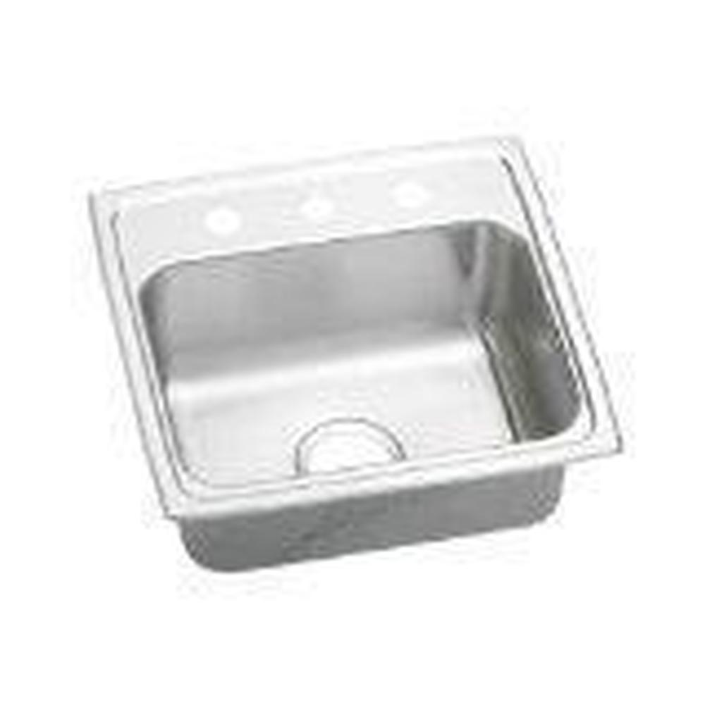 Elkay - 18 Gauge Stainless Steel 19'' x 18'' x 5.5'' Single Bowl Drop-in Kitchen Sink