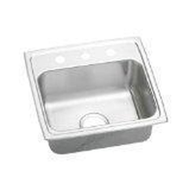 Elkay - 18 Gauge Stainless Steel 19'' x 18'' x 5.5'' Single Bowl Drop-in Kitchen Sink