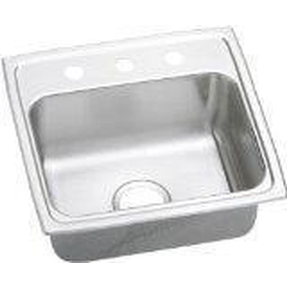 Elkay - 18 Gauge Stainless Steel 19'' x 18'' x 6.5'' Single Bowl Drop-in Kitchen Sink