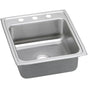 Elkay - 18 Gauge Stainless Steel 19.5'' x 22'' x 6.5'' Single Bowl Drop-in Kitchen Sink - Lustrous Satin