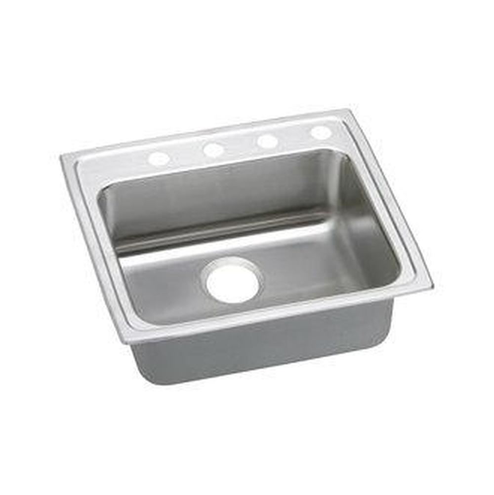 Elkay - 18 Gauge Stainless Steel 22'' x 19.5'' x 6.5'' Single Bowl Drop-in Kitchen Sink