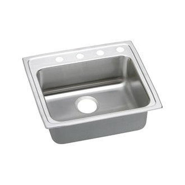 Elkay - 18 Gauge Stainless Steel 22'' x 19.5'' x 6.5'' Single Bowl Drop-in Kitchen Sink