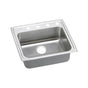 Elkay - 18 Gauge Stainless Steel 22'' x 19.5'' x 6.5'' Single Bowl Drop-in Kitchen Sink