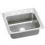 Elkay - 18 Gauge Stainless Steel 22'' x 22'' x 6'' Single Bowl Drop-in Kitchen Sink