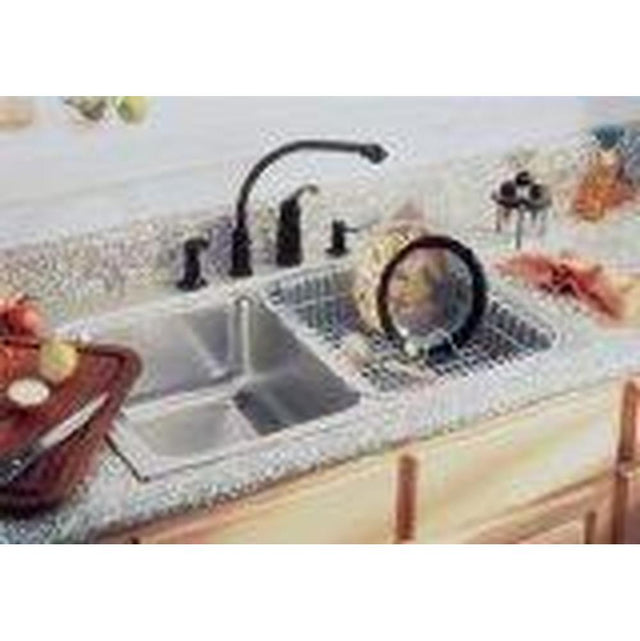 Elkay - 18 Gauge Stainless Steel 33'' x 22'' x 4'' Double Bowl Top Mount Kitchen Sink