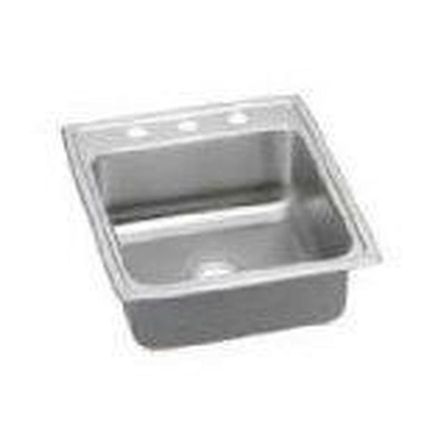 Elkay - 18 Gauge Stainless Steel 19.5'' x 22'' x 6'' Single Bowl Drop-in Kitchen Sink