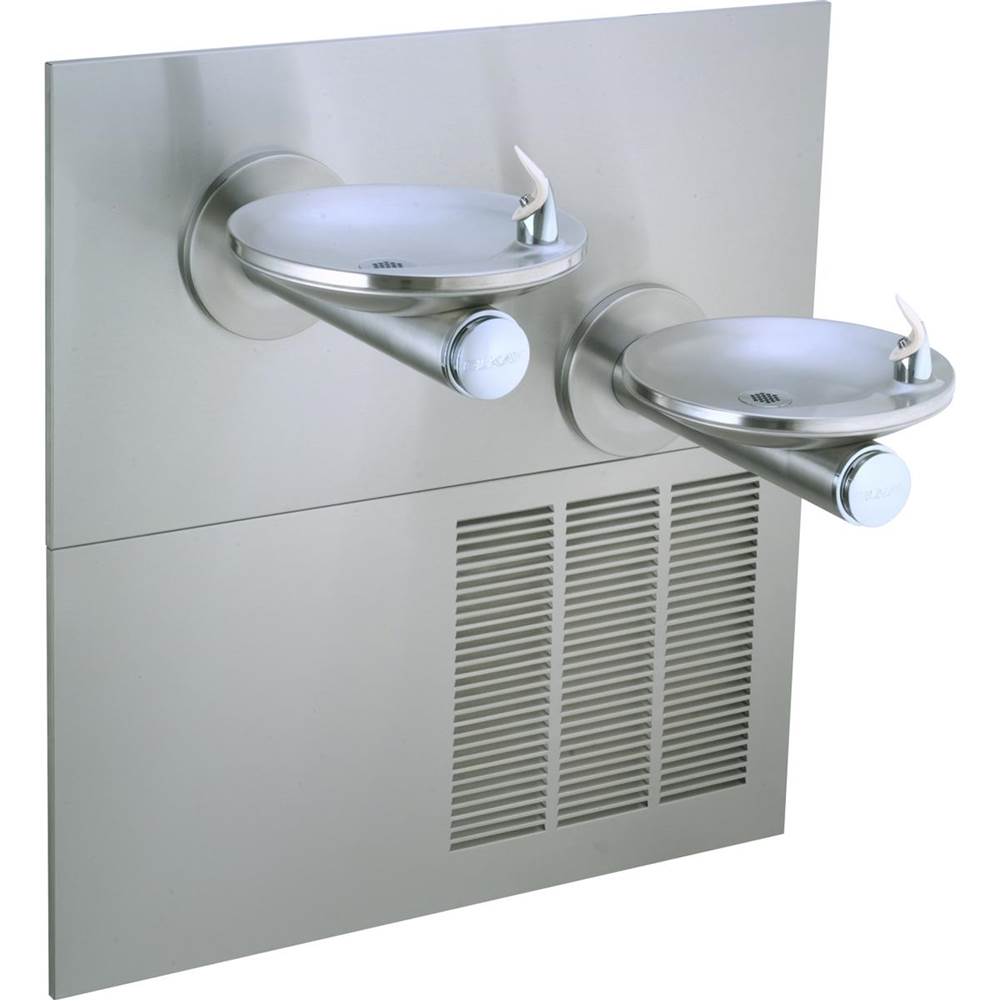Elkay - SwirlFlo Fountain Bi-Level ADA Filtered Refrigerated Stainless - Stainless Steel
