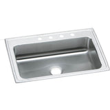 Elkay - 18 Gauge Stainless Steel 33'' x 22'' x 7.625'' Single Bowl Drop-in Kitchen Sink - Lustrous Satin