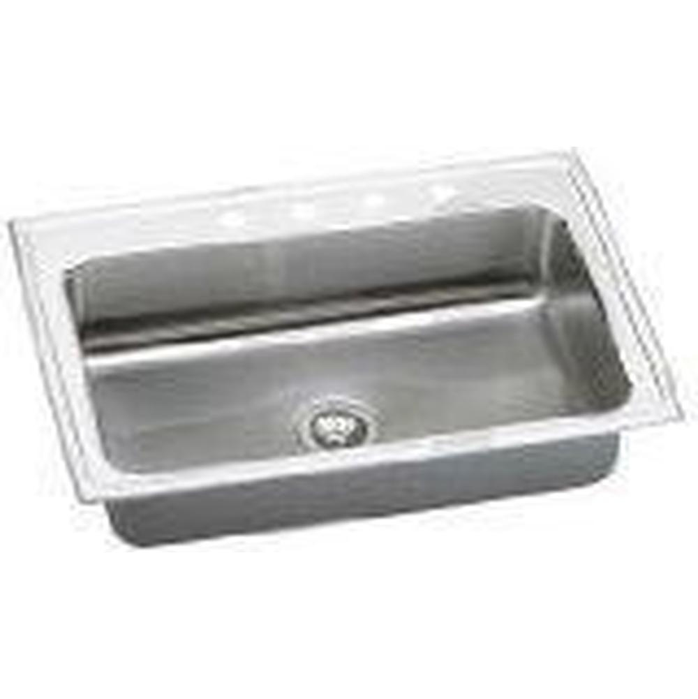 Elkay - 18 Gauge Stainless Steel 33'' x 22'' x 7.625'' Single Bowl Drop-in Kitchen Sink