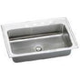 Elkay - 18 Gauge Stainless Steel 33'' x 22'' x 7.625'' Single Bowl Drop-in Kitchen Sink