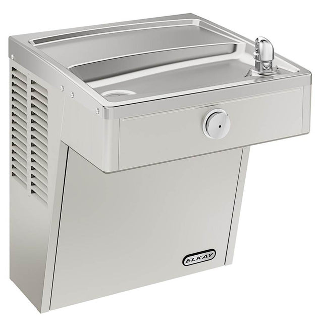 Elkay - Cooler Wall Mount ADA Vandal-Resistant Filtered Refrigerated, Stainless - Stainless Steel