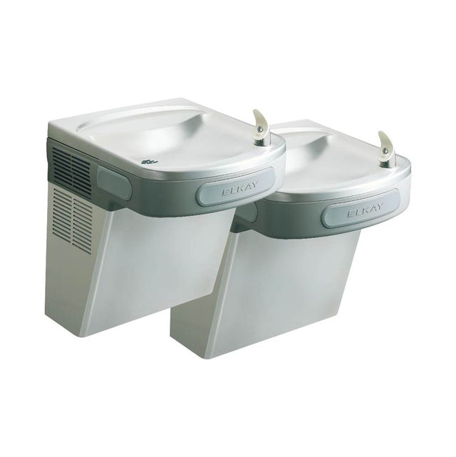 Elkay - Versatile Cooler Wall Mount Bi-Level ADA Filtered, Non-Refrigerated Stainless - Stainless Steel