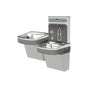 Elkay - ezH2O Bottle Filling Station and Versatile Bi-Level ADA Cooler, Filtered Non-Refrigerated Light Gray - Light Gray Granite