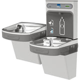 Elkay - ezH2O Bottle Filling Station and Versatile Bi-Level ADA Vandal-Resistant Cooler, Filtered Non-Refrigerated Stainless - Stainless Steel