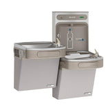 Elkay - ezH2O Bottle Filling Station and Versatile Bi-Level ADA Cooler, High Efficiency Filtered Refrigerated Light Gray - Light Gray Granite