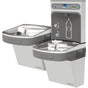 Elkay - ezH2O Bottle Filling Station and Versatile Bi-Level ADA Cooler, High Efficiency Filtered Refrigerated Stainless - Stainless Steel
