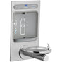 Elkay - ezH2O Bottle Filling Station with Integral SwirlFlo Fountain, Filtered Non-Refrigerated Stainless - Stainless Steel