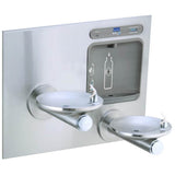 Elkay - ezH2O Bottle Filling Station with Bi-Level Integral SwirlFlo Fountain, Filtered Non-Refrigerated Stainless - Stainless Steel