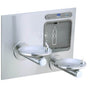 Elkay - ezH2O Bottle Filling Station with Bi-Level Integral SwirlFlo Fountain, Filtered Non-Refrigerated Stainless - Stainless Steel