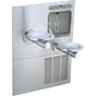 Elkay - ezH2O Bottle Filling Station with Bi-Level Integral SwirlFlo Fountain, Filtered Refrigerated Stainless - Stainless Steel