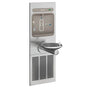 Elkay - ezH2O Bottle Filling Station with Integral SwirlFlo Fountain, Refrigerated Filtered Refrigerated Stainless - Stainless Steel
