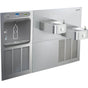 Elkay - ezH2O Bottle Filling Station and Soft Sides Bi-Level Fountain, Filtered Refrigerated Stainless - Stainless Steel