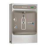 Elkay - ezH2O Bottle Filling Station Surface Mount, Filtered Non-Refrigerated Stainless - Stainless Steel