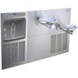 Elkay - ezH2O Bottle Filling Station and SwirlFlo Bi-Level Fountain, High Efficiency Filtered Refrigerated Stainless - Stainless Steel
