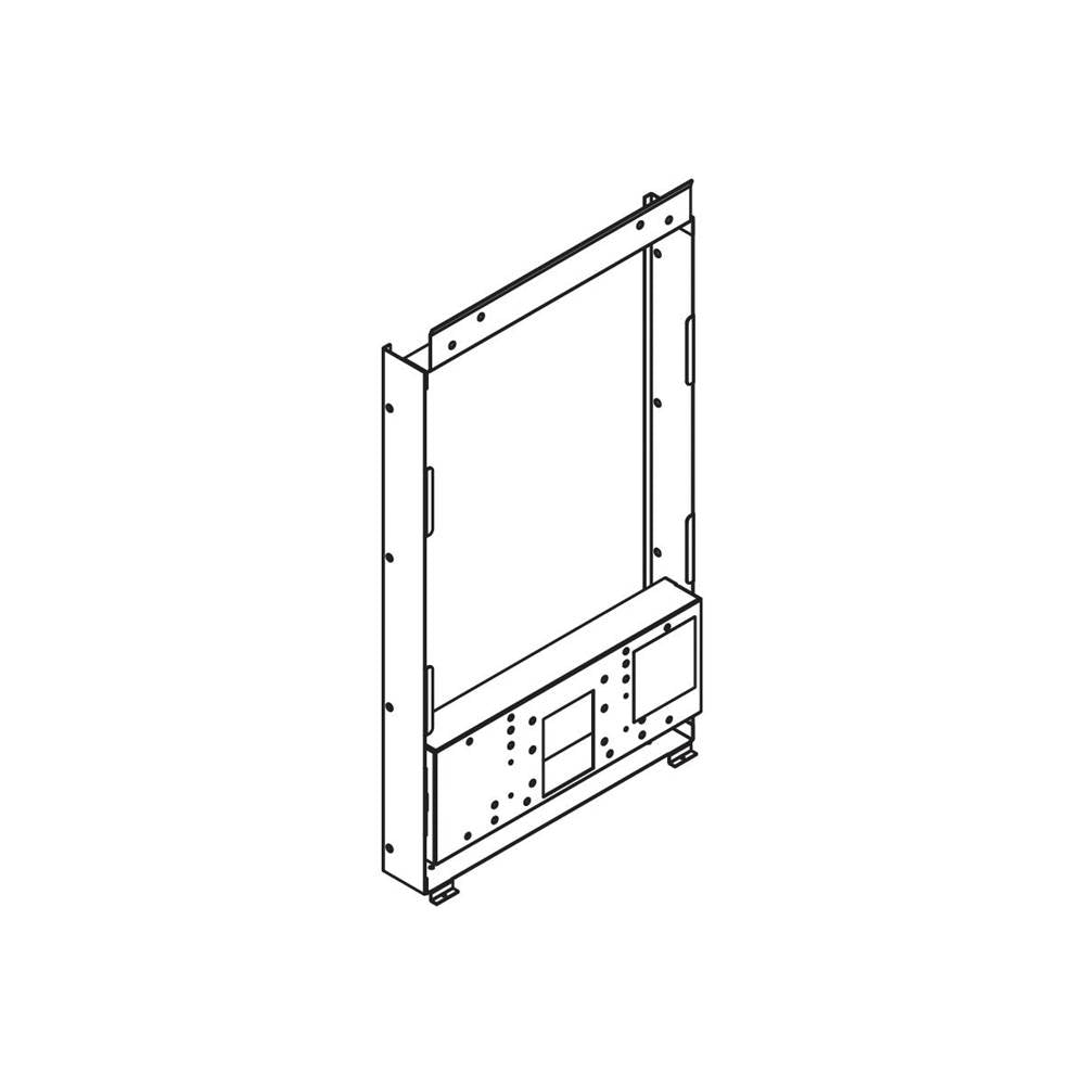 Elkay - Mounting Frame for Single-station In-wall Non-refrigerated SwirlFlo Bottle Filling Stations - Galvanized Steel