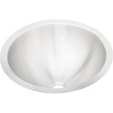 Elkay - 18 Gauge Stainless Steel 11.375'' x 11.375'' x 4.75'' Single Bowl Drop-in Bathroom Sink - Lustrous Satin
