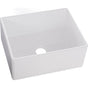Elkay - Fireclay 25'' x 19'' x 10-1/8'' Single Bowl Farmhouse Undermount Kitchen Sink, White - White