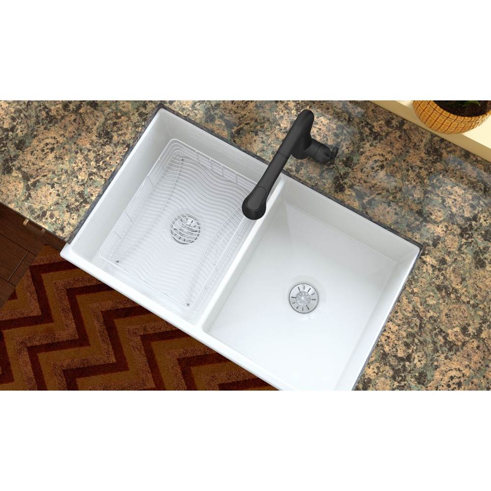 Stainless Steel 12-1/16'' x 15-13/16'' x 7-1/16'' Rinsing Basket