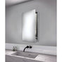 Electric Mirror - Simplicity 23.25w x 40h  Mirrored Cabinet - Left hinged