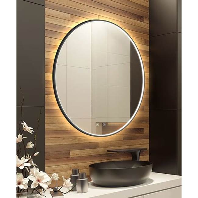 Electric Mirror - Brilliance - Brushed Brass Lighted Mirrors