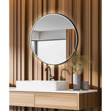 Brilliance - Matte Black Lighted Mirrors