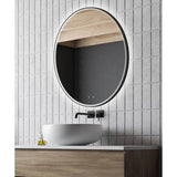 Brilliance - Matte Black Lighted Mirrors