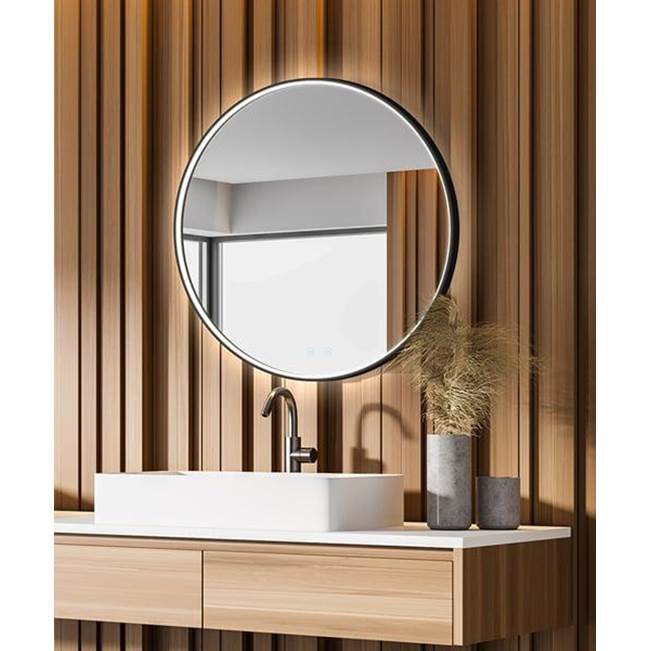 Brilliance - Brushed Brass Lighted Mirrors