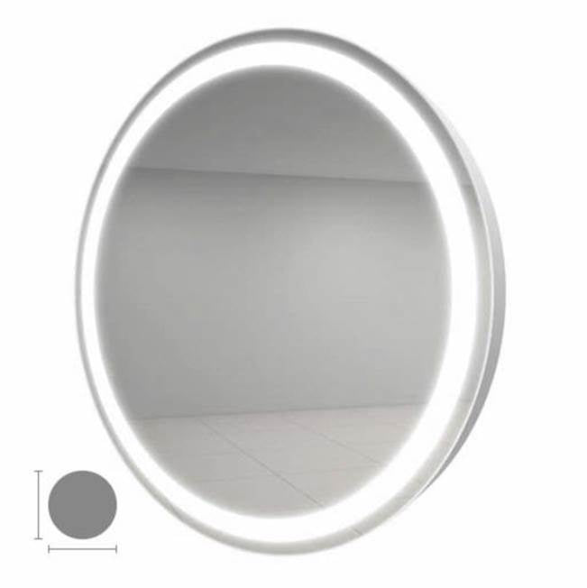 Electric Mirror - Eternity 30'' Round Lighted Mirror with AVA