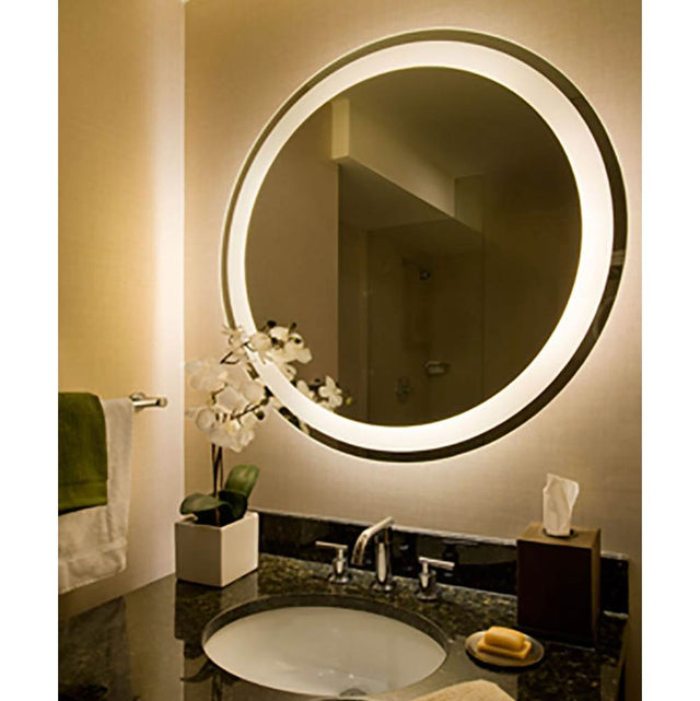 Electric Mirror - Eternity 36'' Round Lighted Mirror with AVA