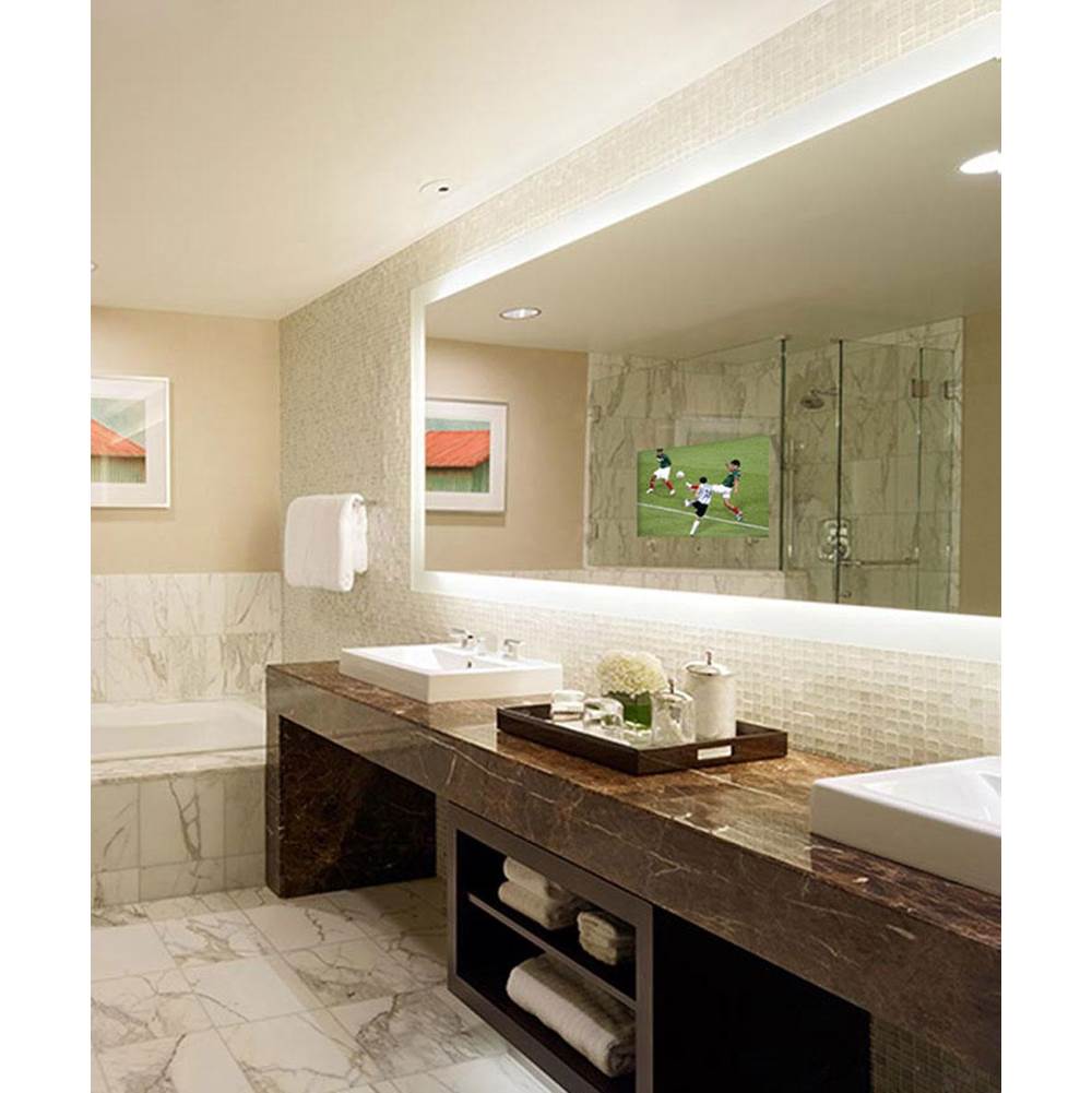 Electric Mirror - Silhouette 36w x 42h Lighted Mirror TV with 21'' TV